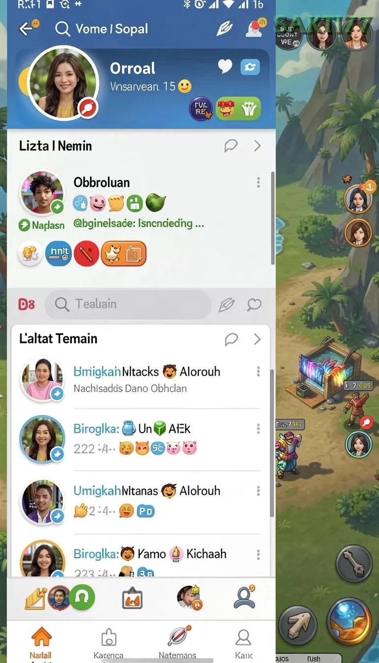 Cuplikan layar ID678 — menu navigasi
