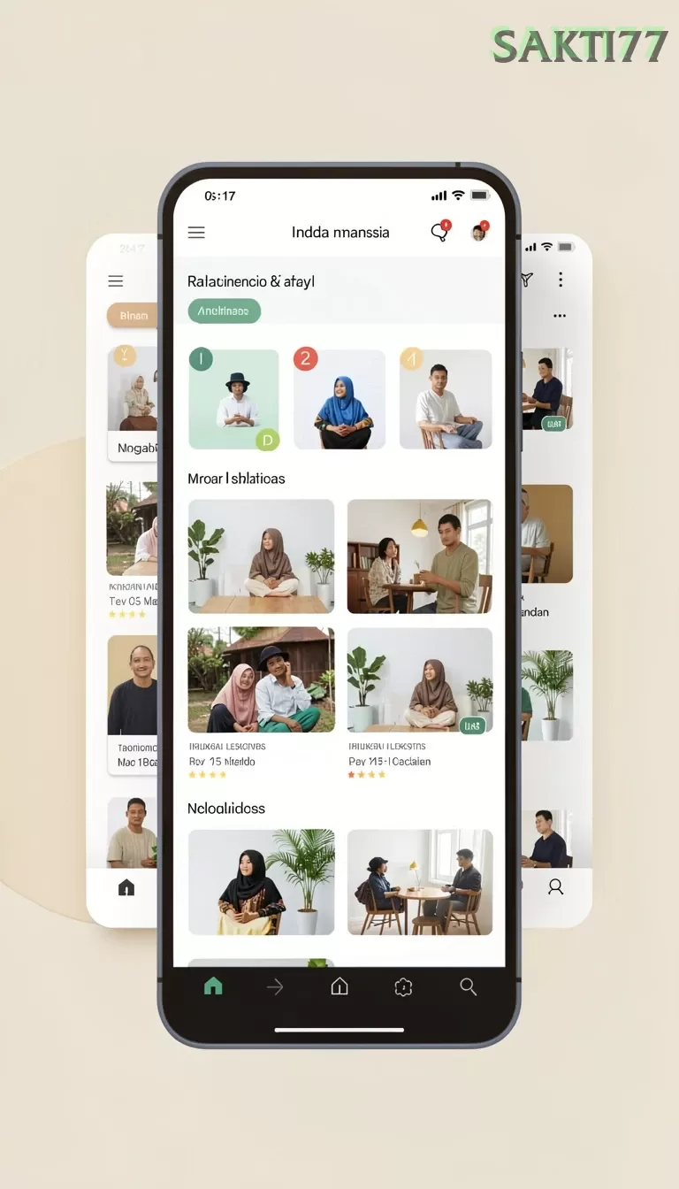 Cuplikan layar DOMINO4D — halaman utama