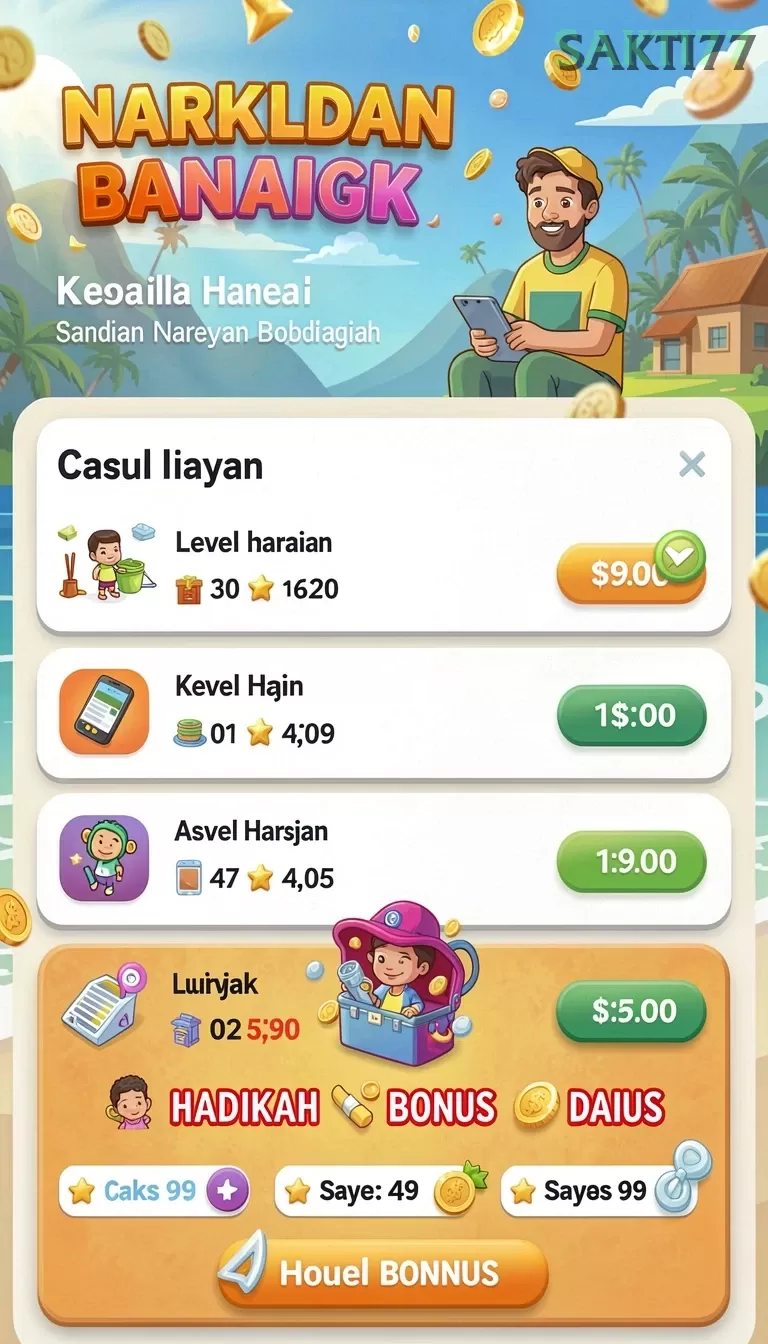 Cuplikan layar DOMINO4D — menu navigasi