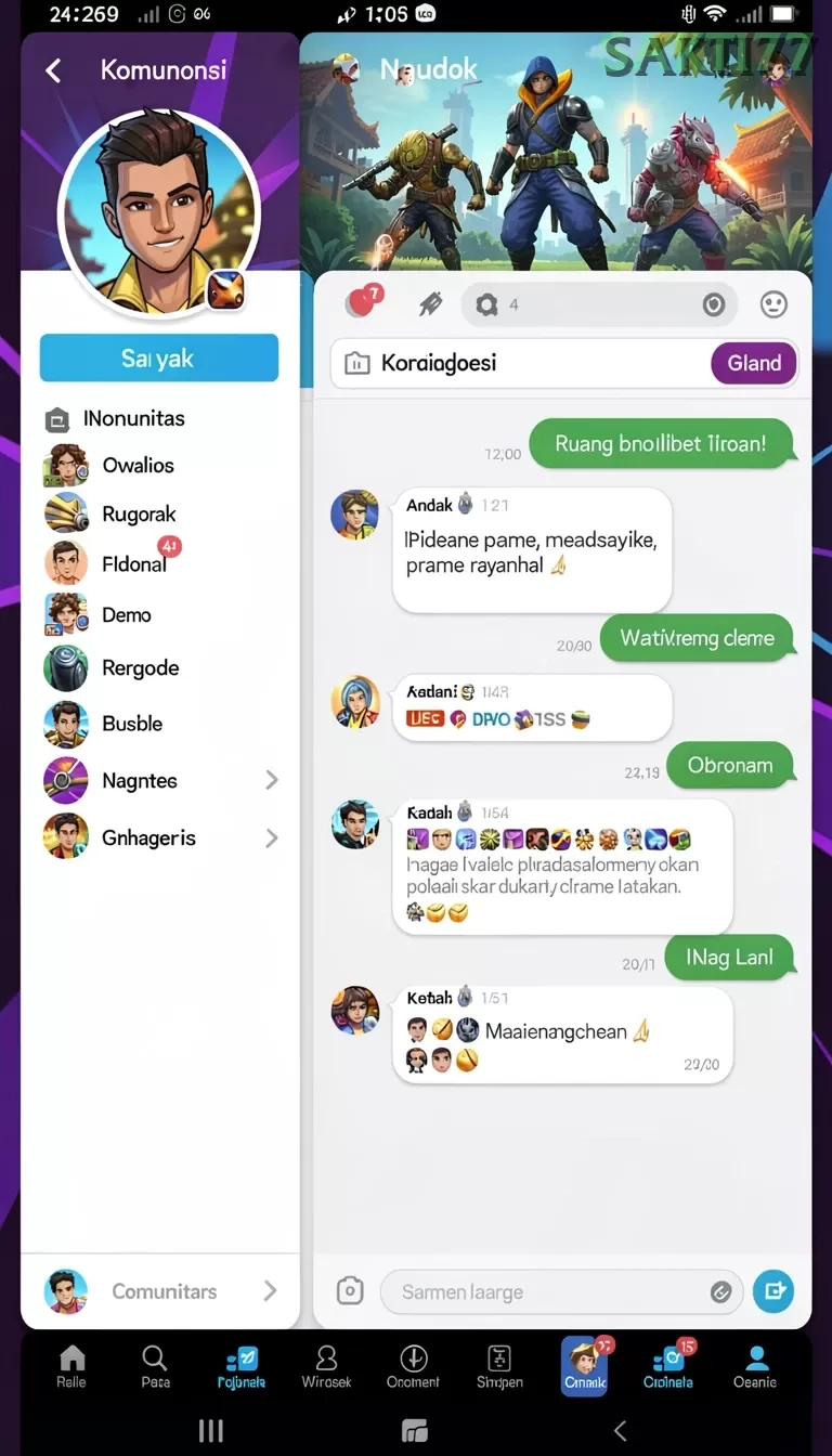 Cuplikan layar DEWAJITU — pengaturan akun